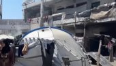 DVE RAKETE PRETVORILE SLAVLJE U NEZAPAMĆENI MASAR: Projektili pogodili šator sa ljudima u Gazi