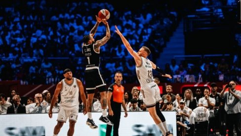 PARTIZAN U TEŠKOJ SITUACIJI: Dubai opet pobedio crno-bele, korak ga deli od trofeja ABA lige (FOTO)