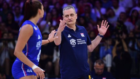 TERZIĆ POSLE PORAZA ODBOJKAŠICA: Imale su snage, ali hrabrosti definitivno ne!