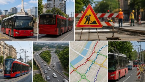 ОД НОВОГ БЕОГРАДА ДО ЗВЕЗДАРЕ: Радови мењају трасе јавног превоза, проверите своју линију