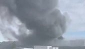 ЗАТВОРИТЕ ПРОЗОРЕ И ВРАТА Огроман пожар паралисао град, 100 ватрогасаца на терену (ВИДЕО)