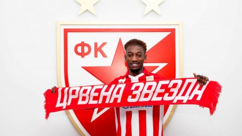 ZVEZDA PREDSTAVILA PRVO POJAČANJE: Muhamed Čam stigao u pohod na Ligu šampiona!