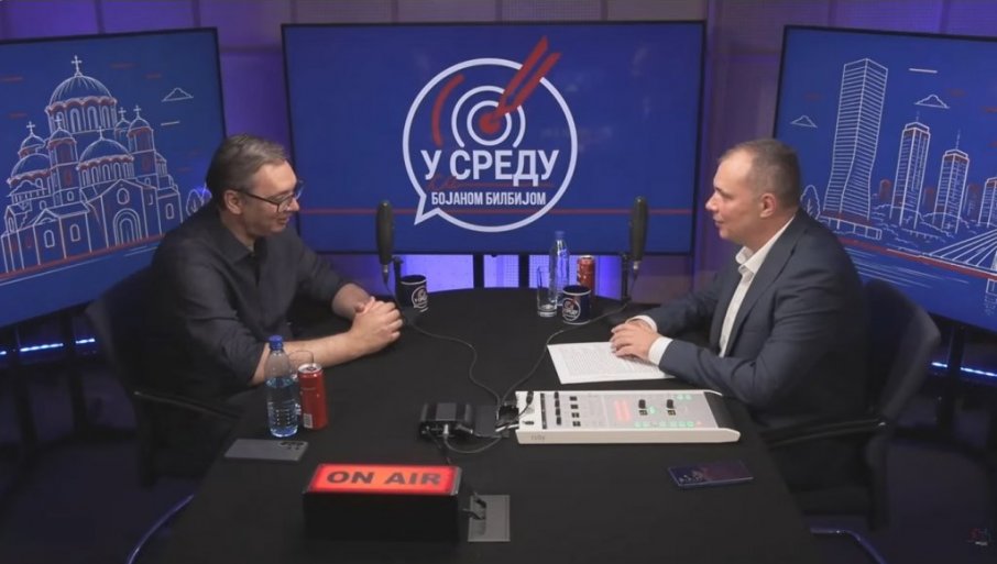 ВУЧИЋ ГОСТ РАДИО БЕОГРАДА: Председник Србије о свим најважнијим темама (ВИДЕО)