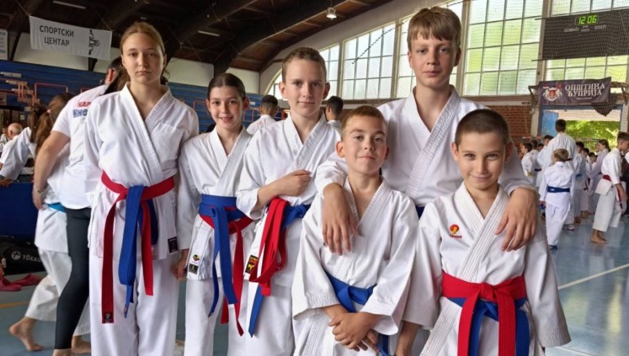 USPEH NA VIDOVDANSKOM TURNIRU U ĆUPRIJI: Tri medalje za kara