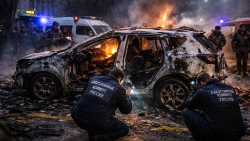 СЕРИЈА АТЕНТАТА НА РУСКЕ ГЕНЕРАЛЕ: Црне вести из Подмосковља упркос упозорењу председника Руске Федерације (ФОТО)