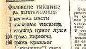 RECEPT ZA VEGETRIJANCE STAR 68 GODINA: Evo kako se kuvalo 1958. godine (FOTO)