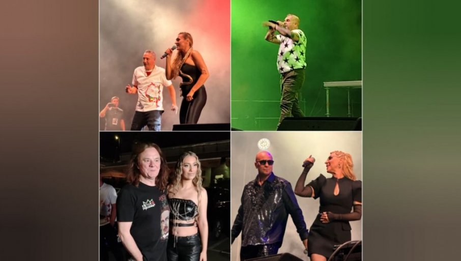 ŽURKA NA "TAŠMAJDANU": Zvezde devedesetih na jednom mestu - "Funky G", "Moby dick", "Twins" (FOTO)