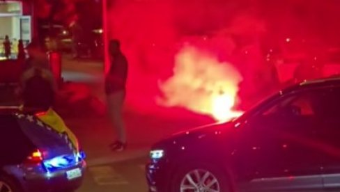 ХАОС У БОСНИ И ХЕРЦЕГОВИНИ! Сукоб навијача са Хрватима, полиција реаговала (ВИДЕО)