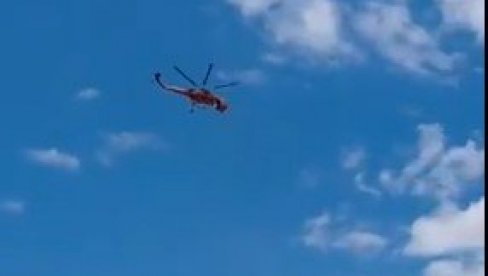 BUKTI POŽAR U GRČKOJ: Avion i vatrogasci hitno upućeni na teren (VIDEO)