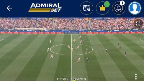 РЕВОЛУЦИЈА СПОРТСКОГ КЛАЂЕЊА: АдмиралБет померио границе са Хајлајтсима