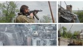 СНИМАК УКРАЈИНСКЕ БЕЖАНИЈЕ ИЗ ЗАУЗЕТЕ КОНСТАТИНОВКЕ: Склањање у последње упориште ПУТЕМ ИЗ ПАКЛА (ВИДЕО/МАПА)