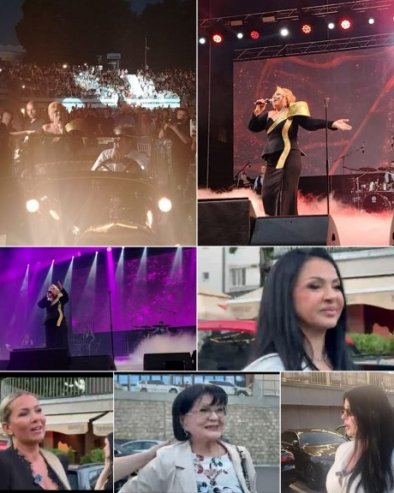 POLA ESTRADE SE SKUPILO: Ćana Mitrović stigla u oldtajmeru (FOTO)