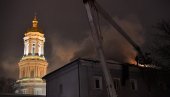 RAKETA PROBILA KUPOLU USPENSKOG SABORA: Kijevsko-pečerska lavra u plamenu, evo šta se desilo sa moštima svetitelja