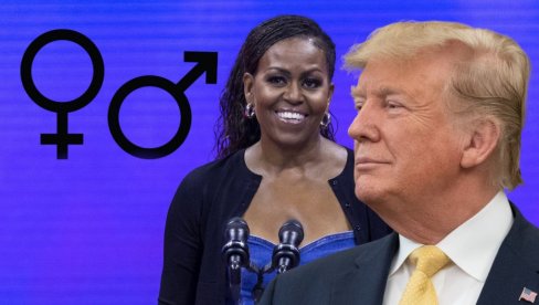 "MIŠEL OBAMA JE MUŠKARAC!" Tramp se nasmejao na uvrede na račun bivše prve dame (VIDEO)