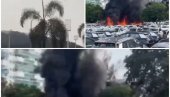 STRAVIČAN SUDAR IZNAD BRAZILA: Šestoro poginulo u padu dva helikoptera, jezivi prizori nakon pada, totalna katastrofa (VIDEO)