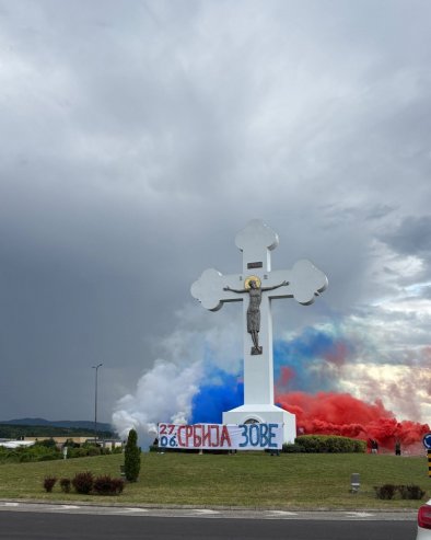SVE JE SPREMNO ZA 27. JUN - SRBIJA ZOVE! Veličanstven snimak iz Kragujevca (VIDEO)
