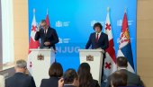 ДРУГИ ДАН ПОСЕТЕ ГРУЗИЈИ: Вучић и Кобахидзе се обраћају јавности после састанка (ВИДЕО)