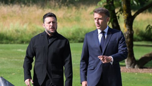 "IMAŠ LI ZAKAZAN SASTANAK SA TRAMPOM?" Kamere snimile tajni razgovor Zelenskog i Makrona na samitu G7 (VIDEO)