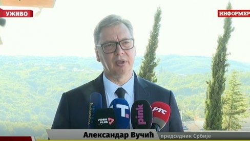 JA SAM VIDEO DRUGAČIJE ISTRAŽIVANJE, NE RADI SE TO TAKO Vučić komentarisao istraživanje o ulasku Srbije u EU