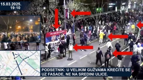 DVA MINUTA I 46 SEKUNDI KOJI ĆE ŠOKIRATI SRBIJU: RTS objavio rekonstrukciju događaja od 15. marta (FOTO)