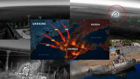 ПАКЛЕНЕ МУКЕ ЗА РУСЕ НА КРИМУ: Украјинци уништавају срце руске моћи - Брутални удари разарају полуострво (ВИДЕО)