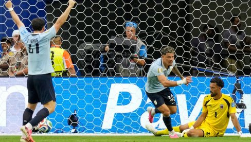 PRENOS, URUGVAJ - ZELENORTSKA OSTRVA: Kakvo prvo poluvreme, Urugvaj vodi posle preokreta!