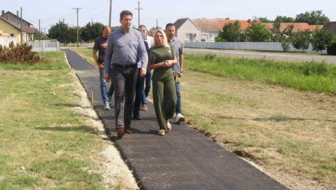 RADOVI VREDNI DESET MILIONA DINARA: Asfaltiranje trotoara u šabačkoj opštini