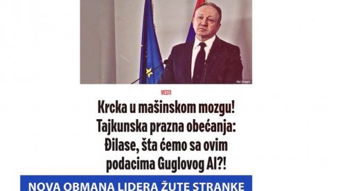 НОВА ОБМАНА ЛИДЕРА ЖУТЕ СТРАНКЕ (ВИДЕО)