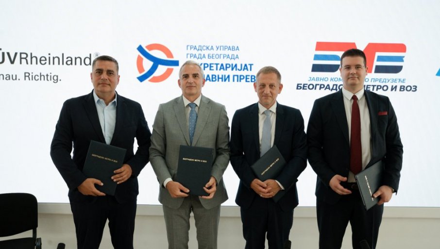 GRADNjA BEOGRADSKOG METROA UŠLA U NOVU FAZU: Potpisan važan ugovor (FOTO)