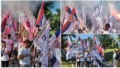 SRPSKI NARODE, PREDSEDNIČE VIDIMO SE U BEOGRADU Novosađani krenuli pešice put prestonice s Petrovaradina! (FOTO/VIDEO)