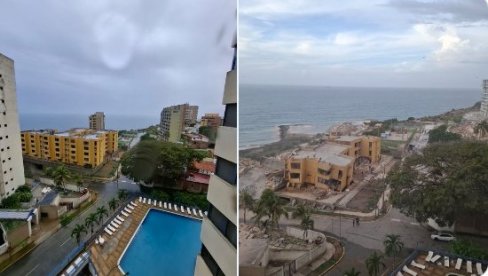PLAJA GRANDE PRE I NAKON KATASTROFE: Pogledajte panoramu grada u kom se desila strašna tragedija  (VIDEO)
