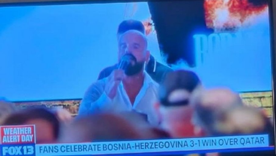 ENERGIJA KOJE RETKO VIĐA I OSEĆA: Boban Rajović u Sijetlu na Svetskom prvenstvu u fudbalu bodrio reprezentaciju BiH (FOTO)