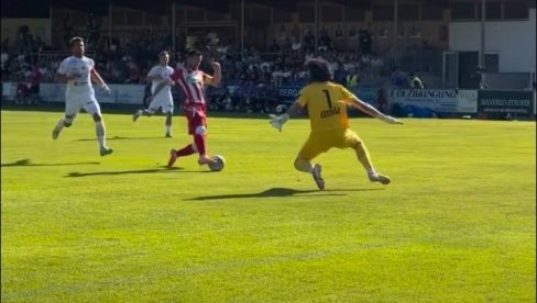 ZVEZDA MAKSIMALNA NA STARTU PRIPREMA: Drugoligaš mučio šampiona, ali je sve rešio on! (VIDEO)