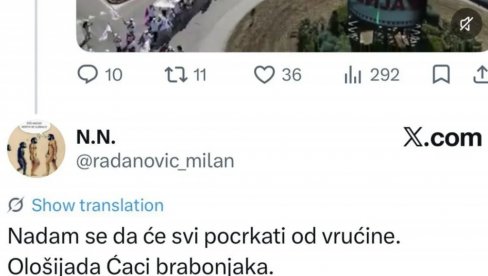 БЛОКАДЕРИ НЕ МЕЊАЈУ МЕТОДЕ! Прете грађанима који пешаче на скуп у Београду