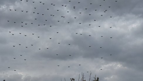 NEVEROVATNO! Sutra dron šou ispred Skupštine - Letilice će najaviti veliku skup Srbija jedna porodica (VIDEO)