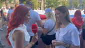 НАРОДУ ЈЕ ДОСТА Месаровићка на скупу Србија једна породица: Ово је већинска Србија