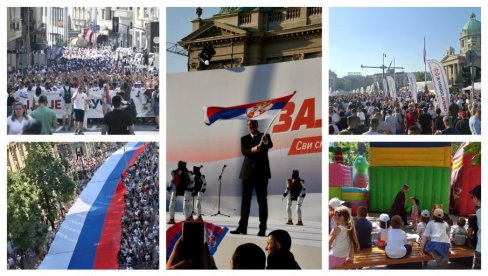 КАД СЕ СРБИЈА УЈЕДИНИ: Велики суп "Србија једна породица"! Величанствени призори (ФОТО/ВИДЕО)