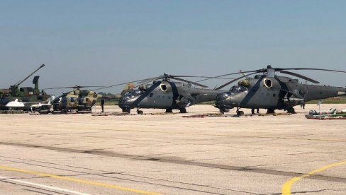 НОВОСТИ У БАТАЈНИЦИ: Све спремно приказ хеликоптера и авиона Војске Србије (ФОТО/ВИДЕО)