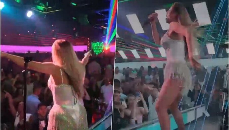 OTVORILA SEZONU: Tea Tairović u izazovnom kostimu, a masa ljudi skandirala (FOTO)