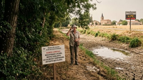ЗАТИШЈЕ ПРЕД БУРУ: Врућине зауставиле комарце, али стручњаци издали хитно упозорење
