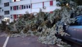 ВЕТАР НОСИО КРОВОВЕ, ЛОМИО И ЧУПАО ДРВЕЋЕ: Лозницу и Љубовију погодило јако невреме (ФОТО)