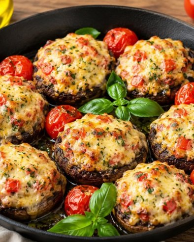 PUNJENI ŠAMPINJONI: Recept za savršeno predjelo