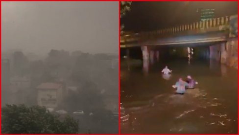 VETAR NOSI SVED PRED SOBOM, ULICE POD VODOM, IMA MRTVIH: Stravično nevreme napravilo haos u komšiluku, snimci jezivi (VIDEO)