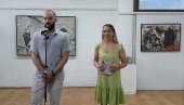 ИЗЛОЖБА РАДОВА НИКОЛЕ САВИЋА: „Ломови – апстрактни израз у зграфиту“