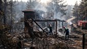 СТРАВИЧНА ТРАГЕДИЈА У ГРЧКОЈ: Шумски пожар прогутао кућу, отац и син (12) изгорели у пламену - мајка једина преживела пакао