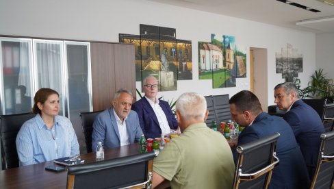 TOMAŠEVIĆ I GAJIĆ U KOSJERIĆU: Rad na unapređenju sportske infrastrukture
