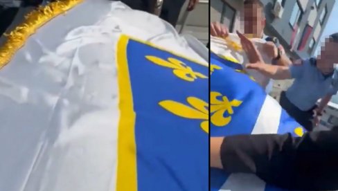Полиција РС му одузела ратну заставу БиХ и ухапсила га