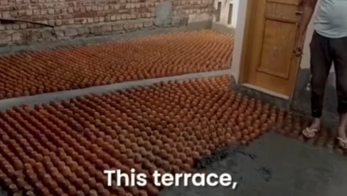 АРХИТЕКТА ИЗУМОМ ШОКИРАО СВЕТ: Ставио земљане шоље на терасу (ВИДЕО)