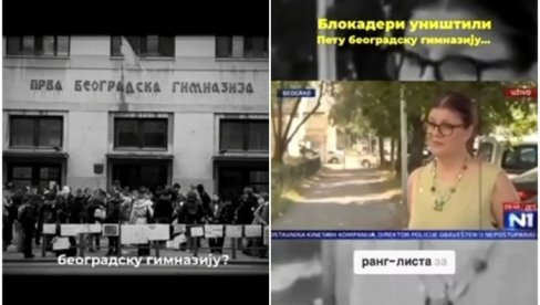 BLOKADERI SROZALI PETU BEOGRADSKU GIMNAZIJU! Nekada prestižna, sada pala na dno liste (VIDEO)