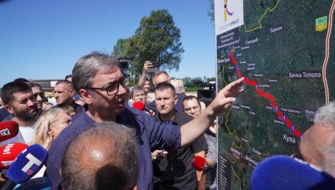 VUČIĆ: Gradnja brze saobraćajnice Osmeh Vojvodine od velikog značaja za sever Srbije